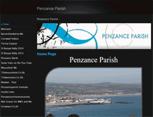Tablet Screenshot of penzanceparish.com