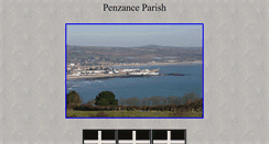 Desktop Screenshot of penzanceparish.co.uk